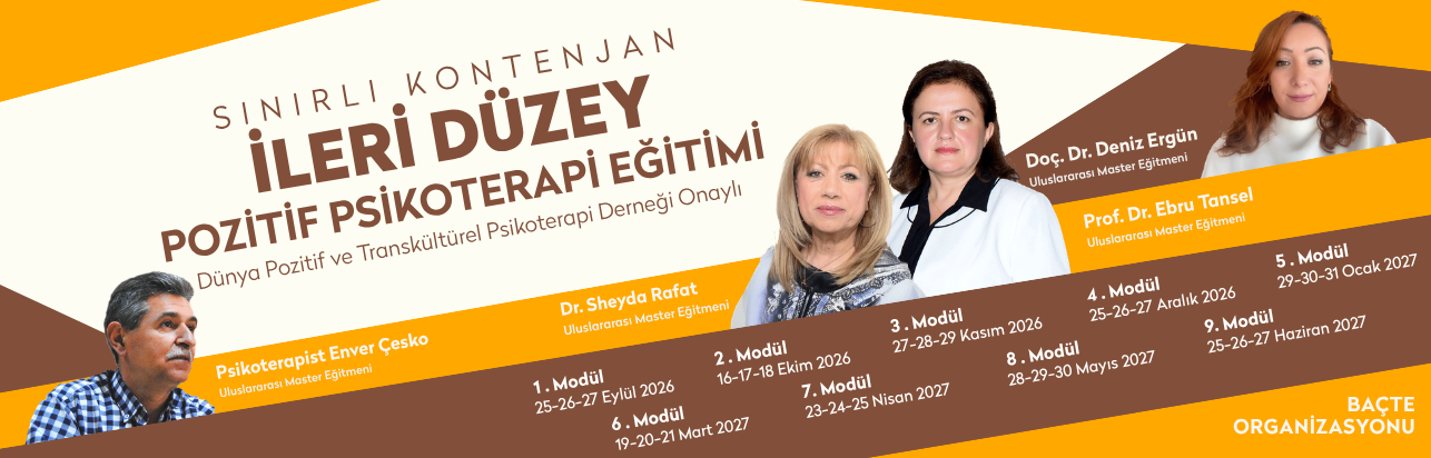 İleri Düzey Pozitif Psikoterapi Eğitimi duyurusu