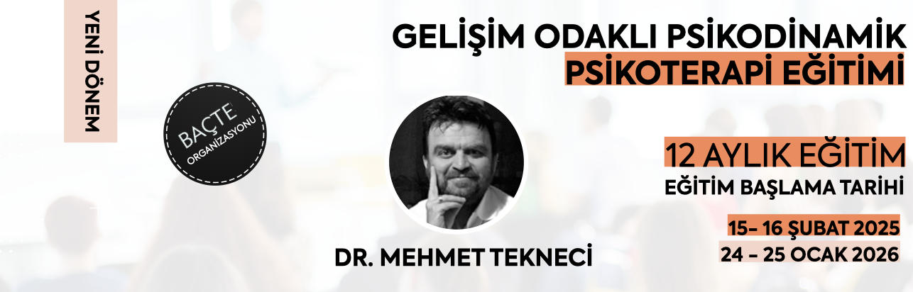 Gelişim Odaklı Psikodinamik Psikoterapi Eğitimi duyurusu